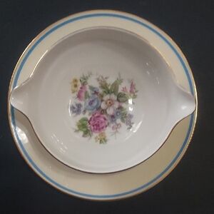 Limoges Gravy/Sauce Boat  Made In France,Floral